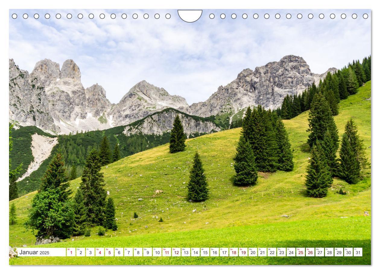 Bild: 9783435044504 | Das wunderbare Ramsau am Fuße des Dachsteins (Wandkalender 2025 DIN...