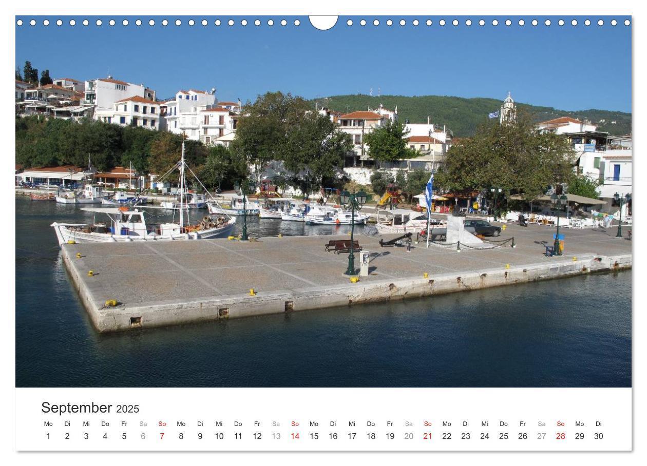 Bild: 9783435501526 | Sporadeninsel Skiathos (Wandkalender 2025 DIN A3 quer), CALVENDO...