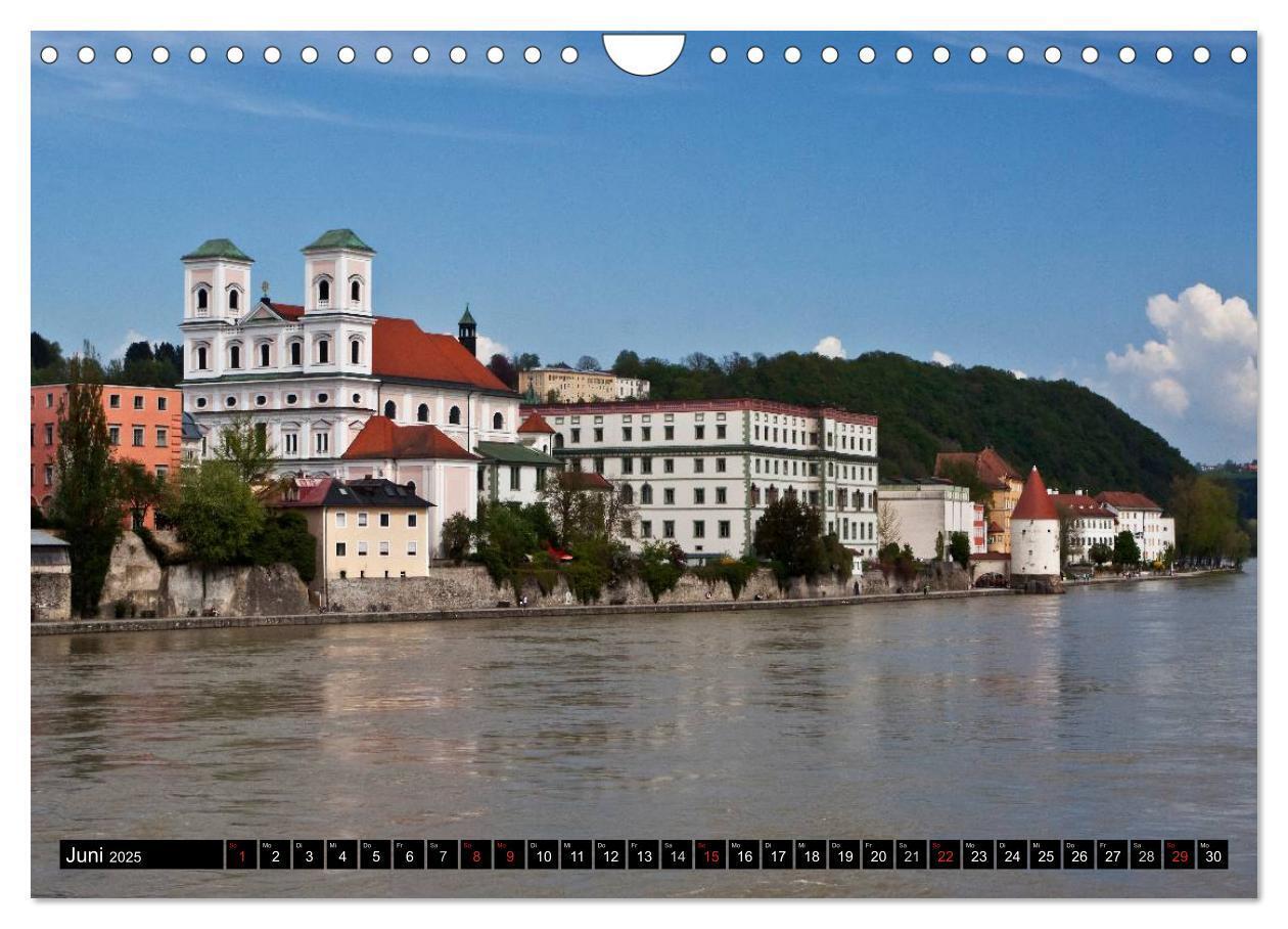 Bild: 9783435640461 | Pittoreskes Passau (Wandkalender 2025 DIN A4 quer), CALVENDO...