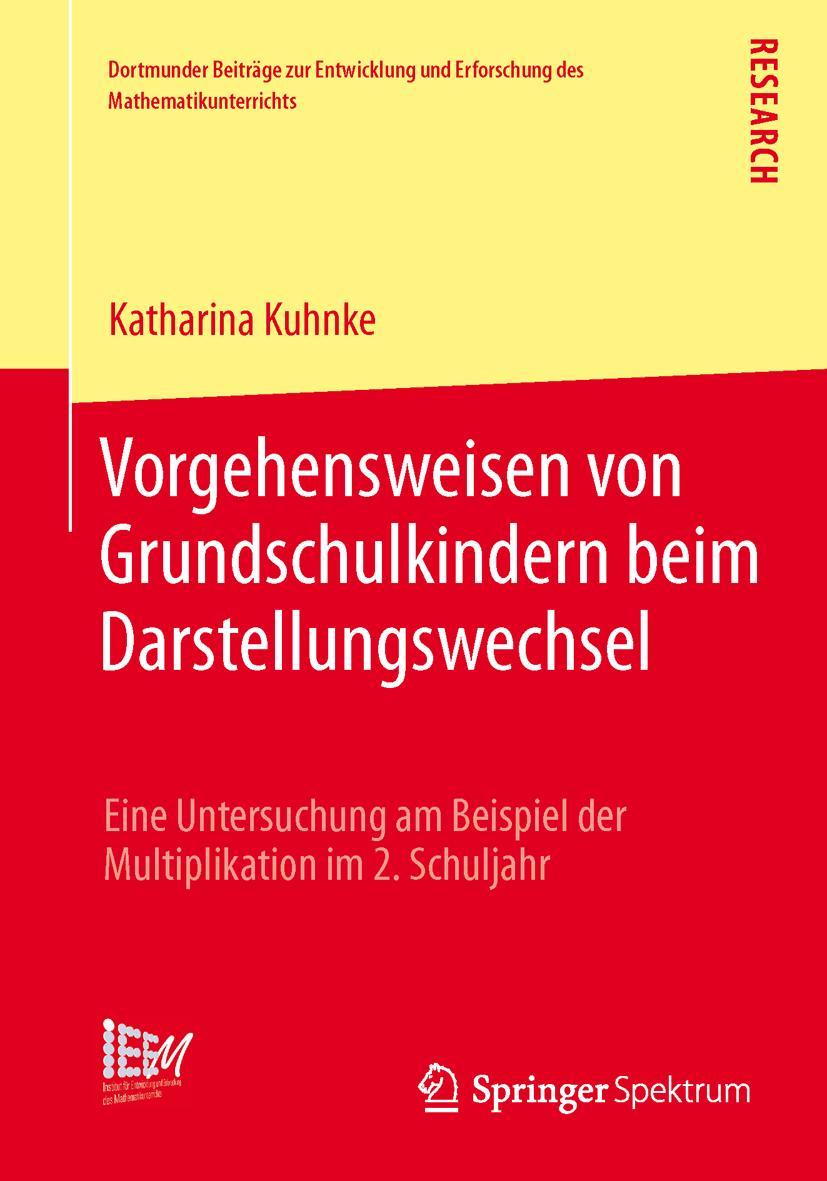 Cover: 9783658015084 | Vorgehensweisen von Grundschulkindern beim Darstellungswechsel | Buch