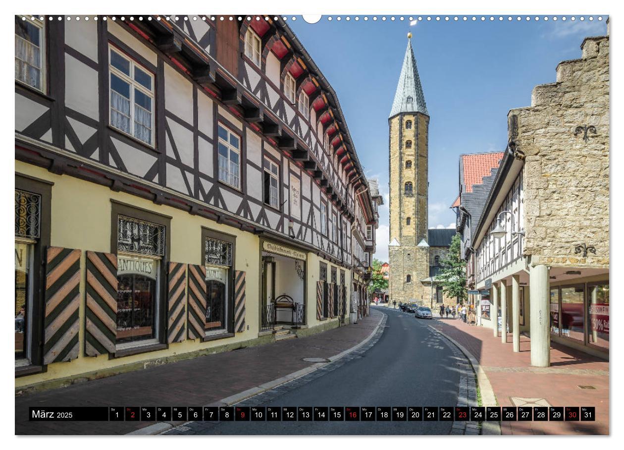 Bild: 9783435267033 | Fachwerkstadt Goslar (Wandkalender 2025 DIN A2 quer), CALVENDO...