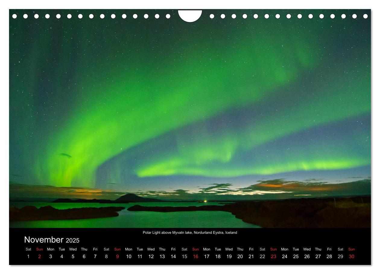 Bild: 9781325965144 | Iceland 2025 (Wall Calendar 2025 DIN A4 landscape), CALVENDO 12...