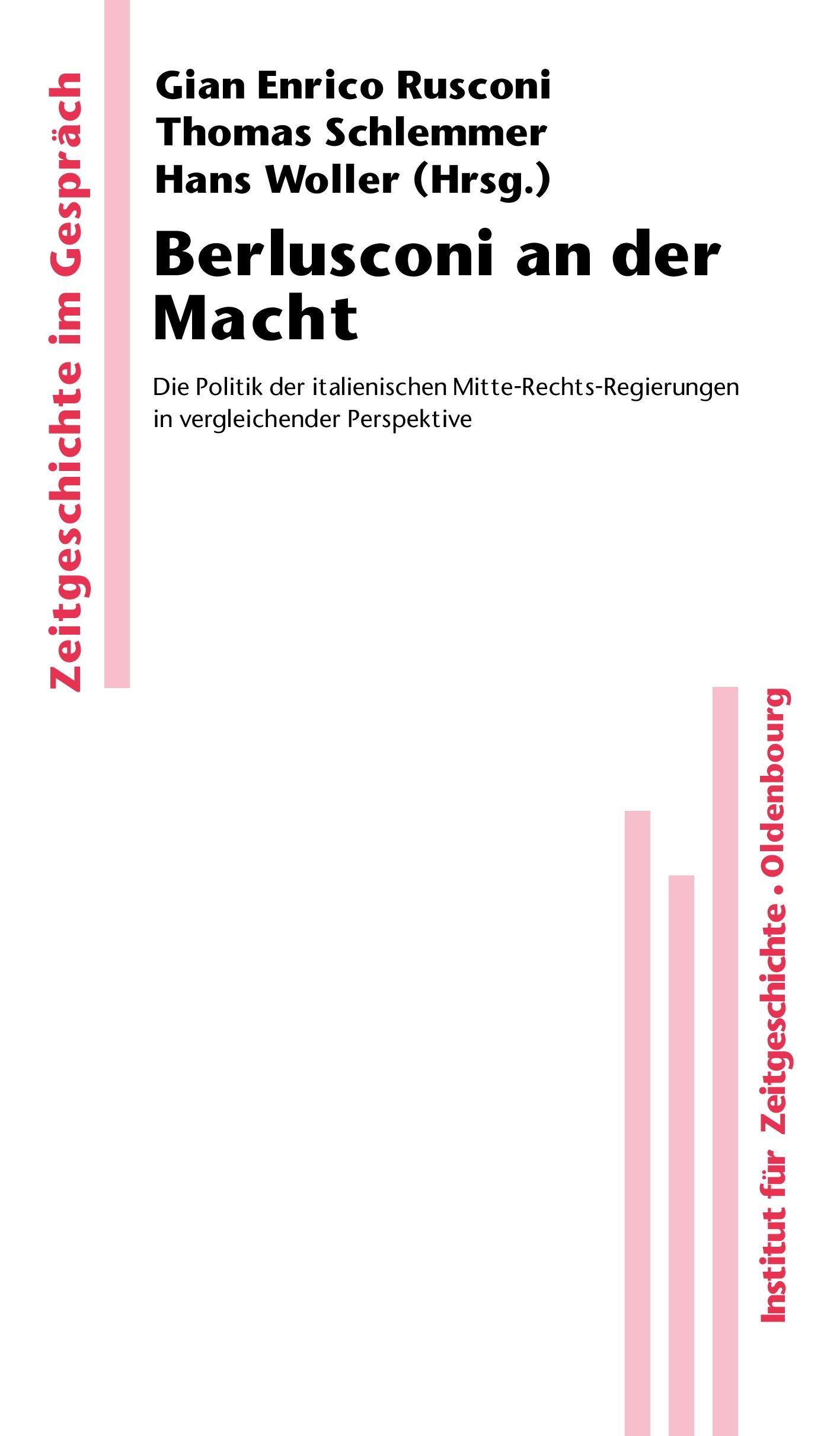 Cover: 9783486597837 | Berlusconi an der Macht | Gian Enrico Rusconi (u. a.) | Taschenbuch