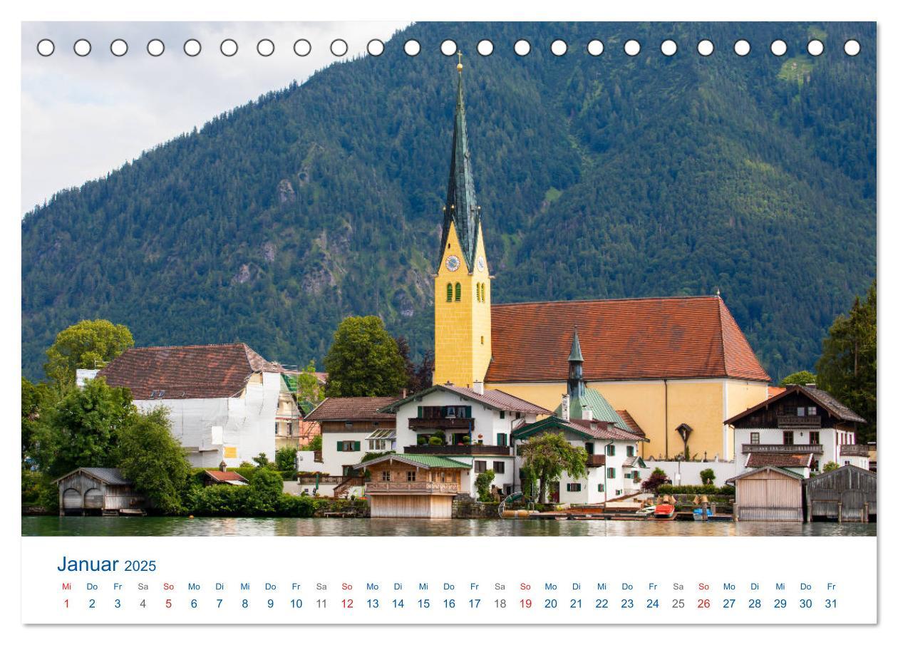 Bild: 9783435212767 | Schöner Tegernsee (Tischkalender 2025 DIN A5 quer), CALVENDO...