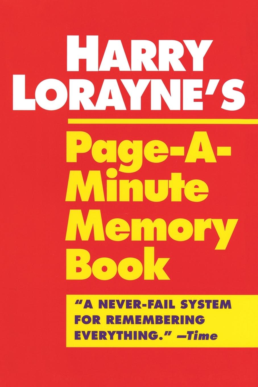 Cover: 9780345410146 | Harry Lorayne's Page-a-Minute Memory Book | Harry Lorayne | Buch