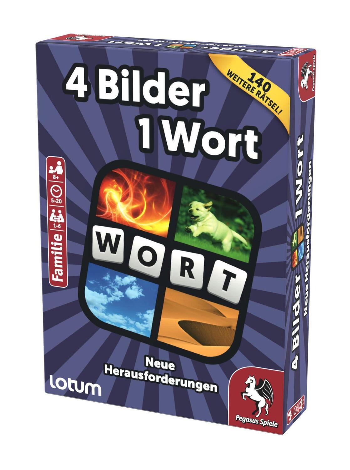 Bild: 4250231725449 | 4 Bilder 1 Wort - Neue Herausforderungen | Spiel | Deutsch | 2019