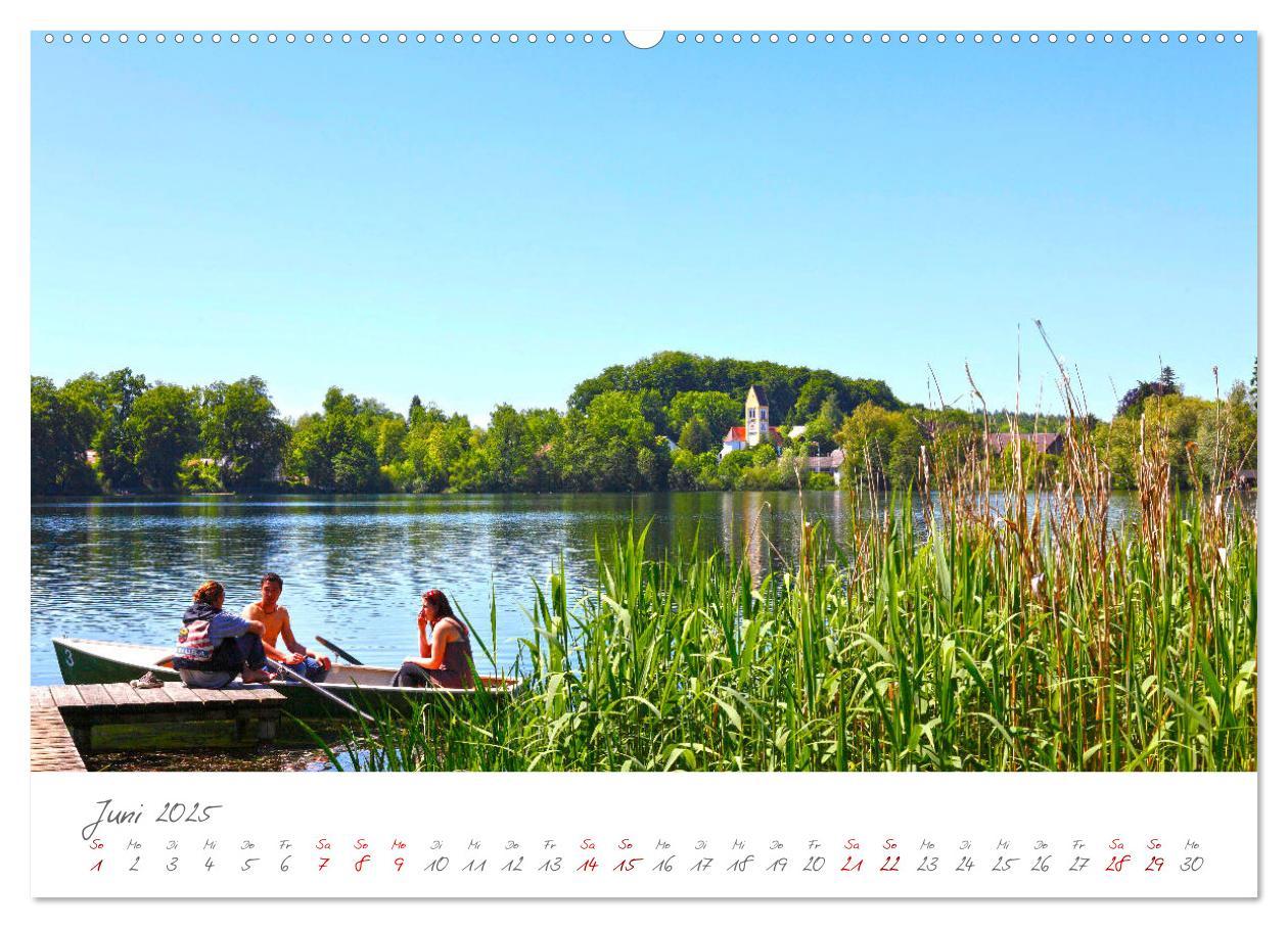 Bild: 9783435194926 | Das Fünf-Seen-Land Oberbayern (Wandkalender 2025 DIN A2 quer),...