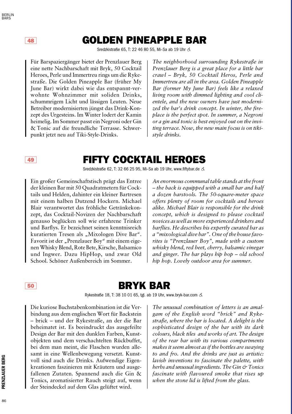 Bild: 9783946631019 | Berlin Bars | Die 133 besten Bars in Berlin | Taschenbuch | Deutsch