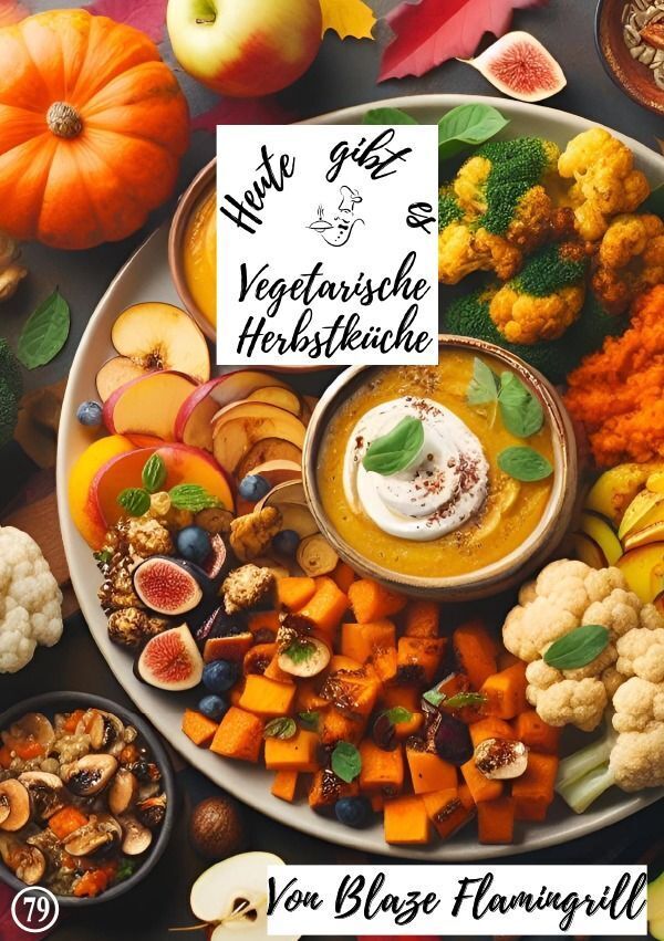 Cover: 9783758420924 | Heute gibt es - Vegetarische Herbstküche | Blaze Flamingrill | Buch