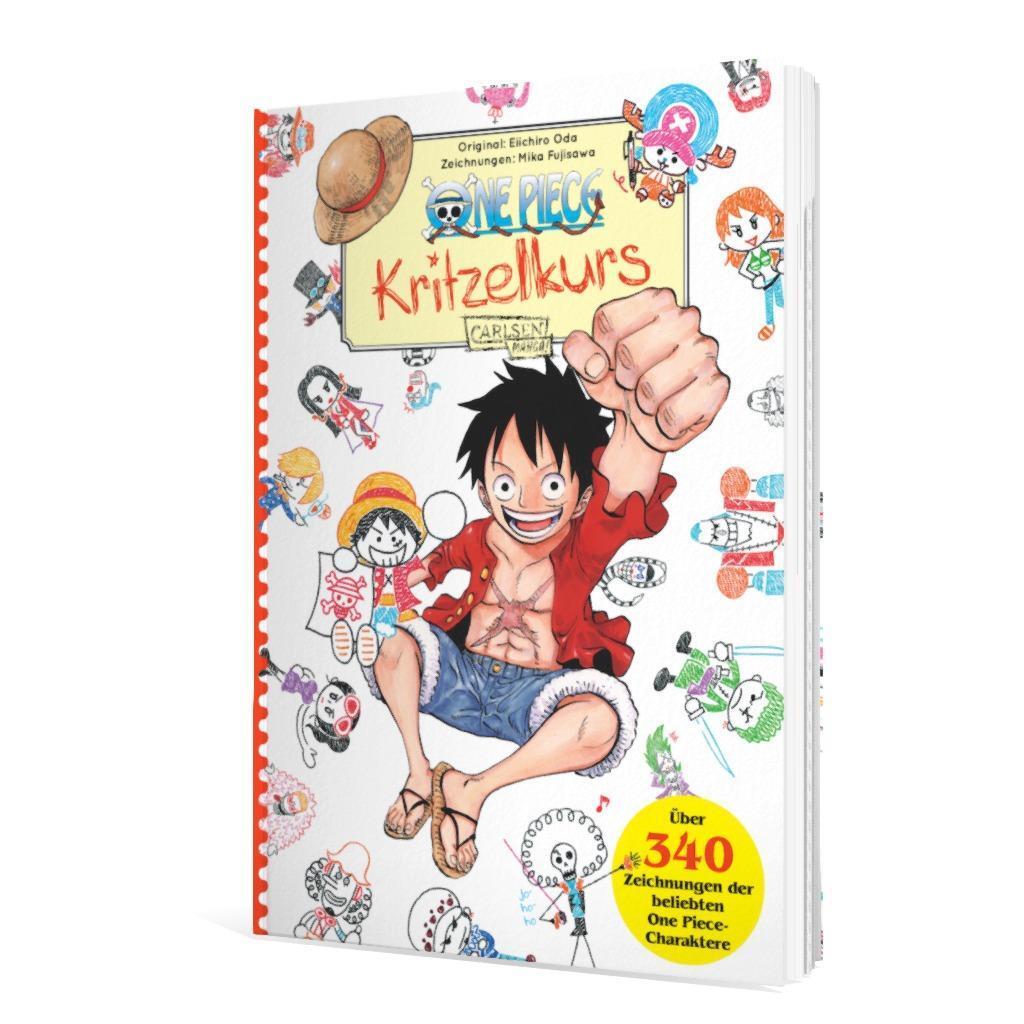 Bild: 9783551025890 | One Piece Kritzelkurs | Eiichiro Oda (u. a.) | Taschenbuch | One Piece