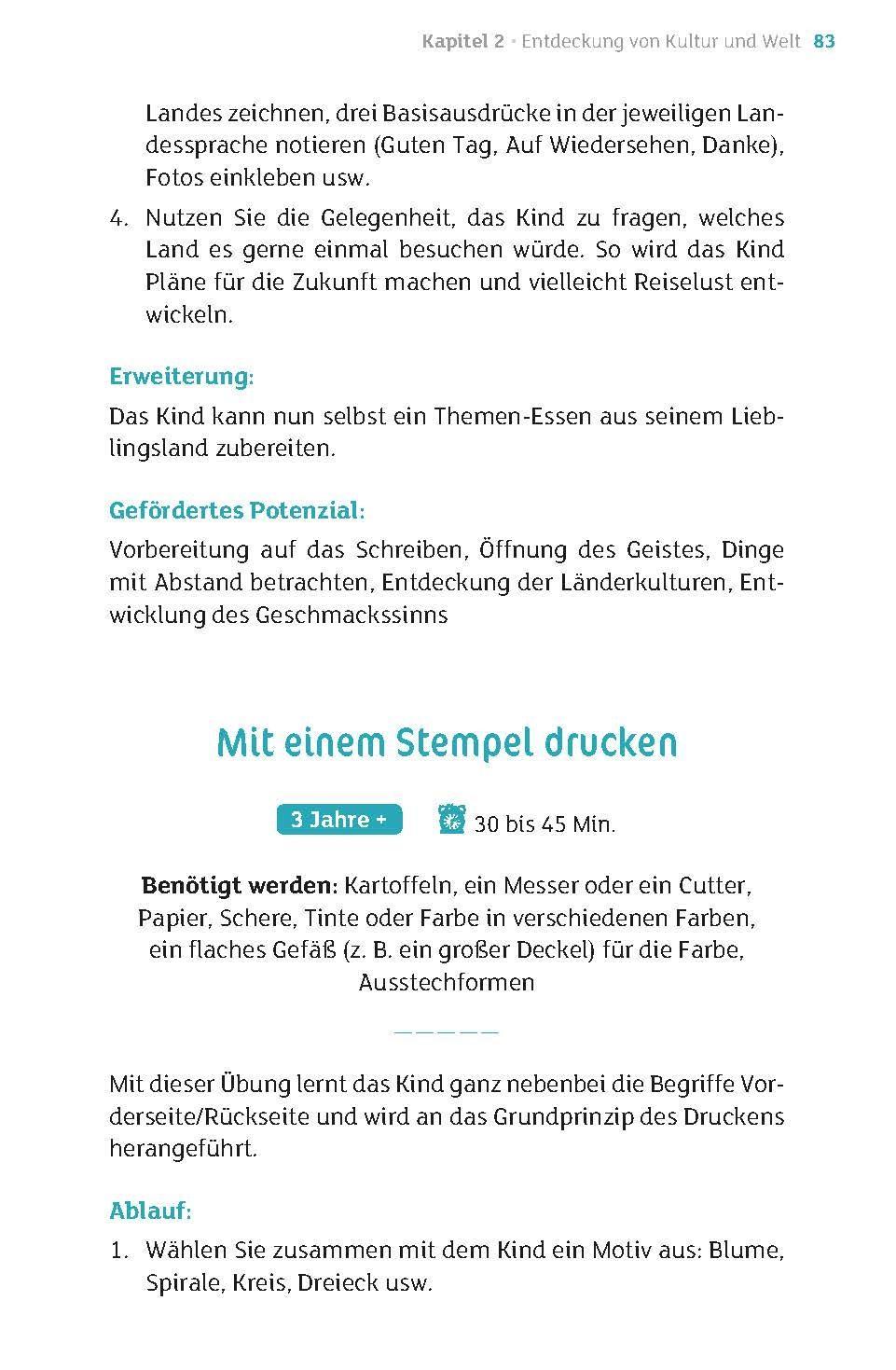 Bild: 9783730605141 | Montessori-Pädagogik für zu Hause | 200 Aktivitäten von 0-12 Jahren