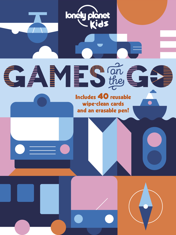 Cover: 9781788683296 | Lonely Planet Kids Games on the Go | Lonely Planet Kids (u. a.) | 2019