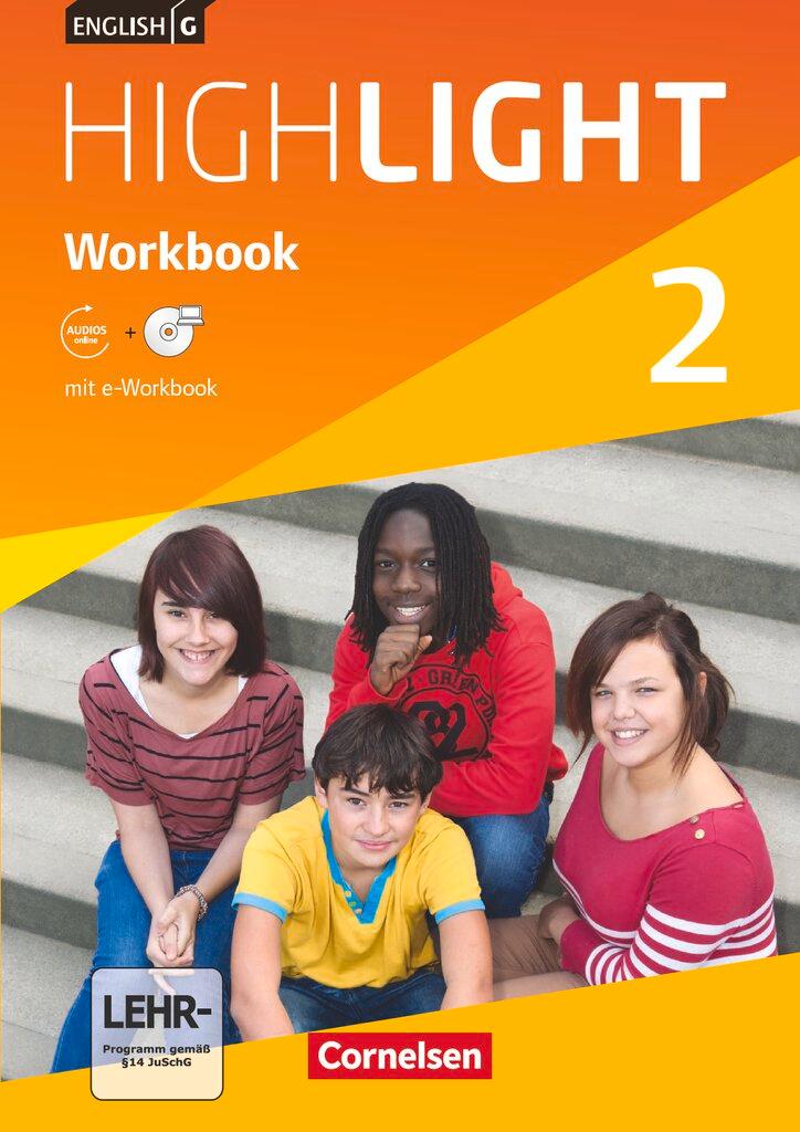 Cover: 9783060332793 | English G Highlight 02: 6. Schuljahr. Workbook mit CD-ROM...