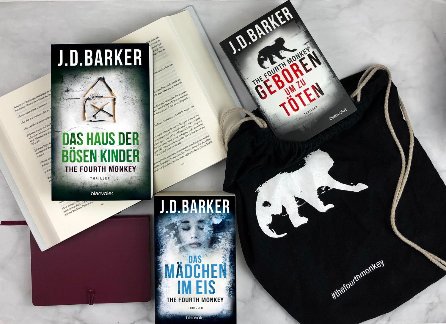 Bild: 9783734104954 | The Fourth Monkey - Geboren, um zu töten | J. D. Barker | Taschenbuch