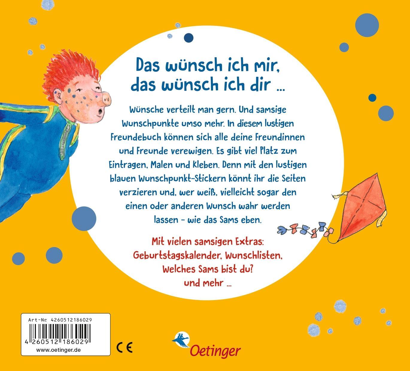 Rückseite: 4260512186029 | Das Sams. Alle meine Schulfreunde | Paul Maar | Buch | Sams | 96 S.