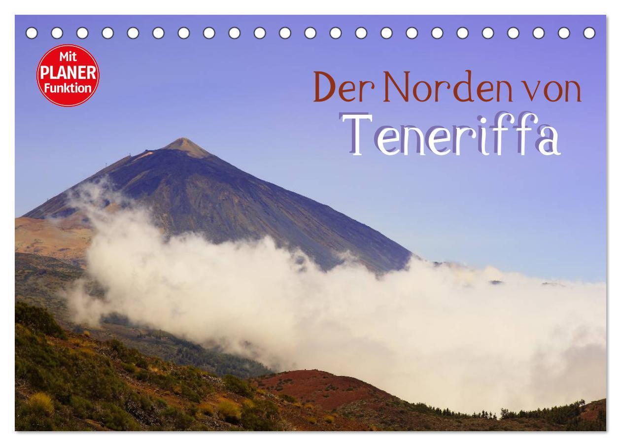 Cover: 9783435546886 | Der Norden von Teneriffa (Tischkalender 2025 DIN A5 quer), CALVENDO...