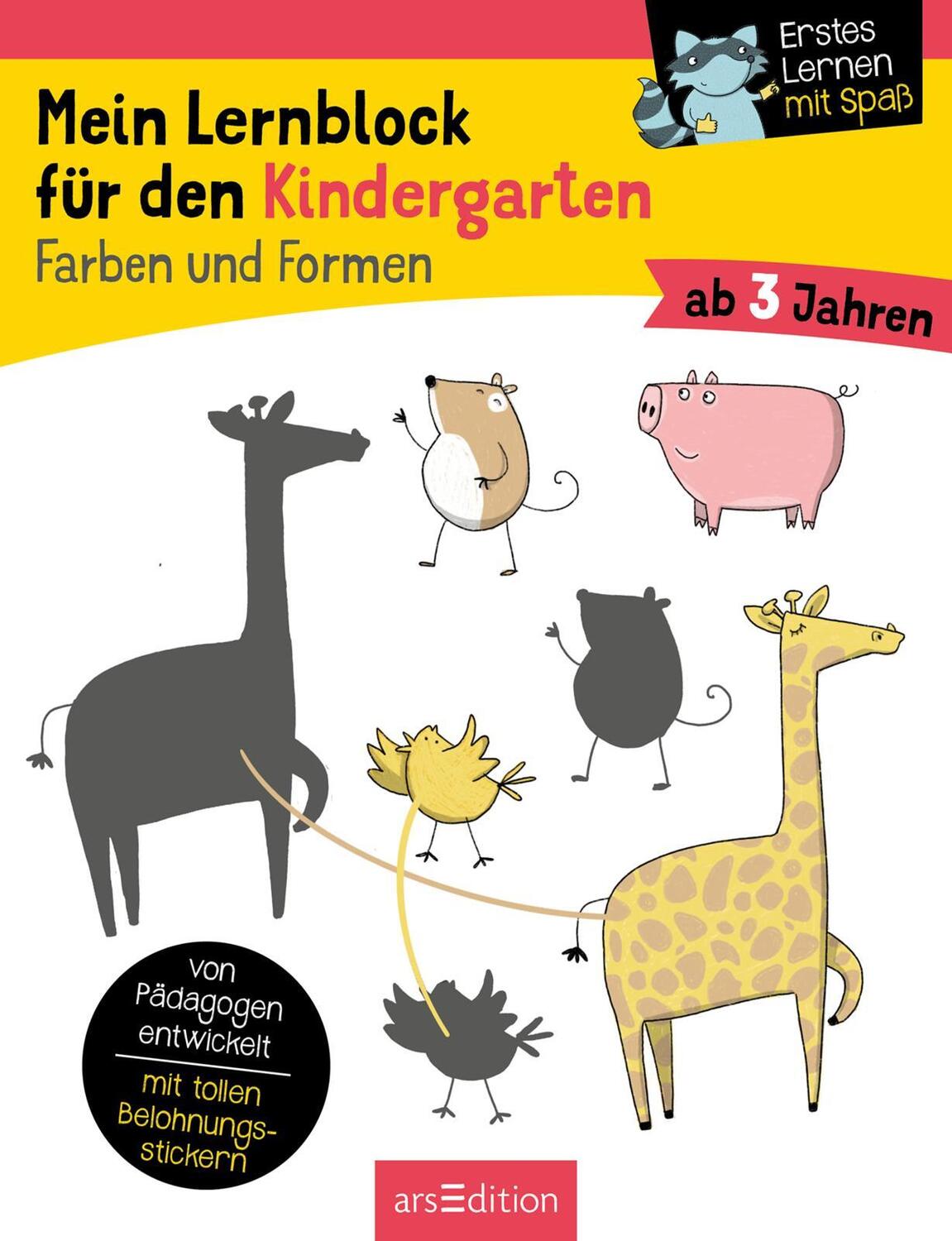 Bild: 9783845844046 | Mein Lernblock für den Kindergarten - Farben und Formen | Hannah Lang