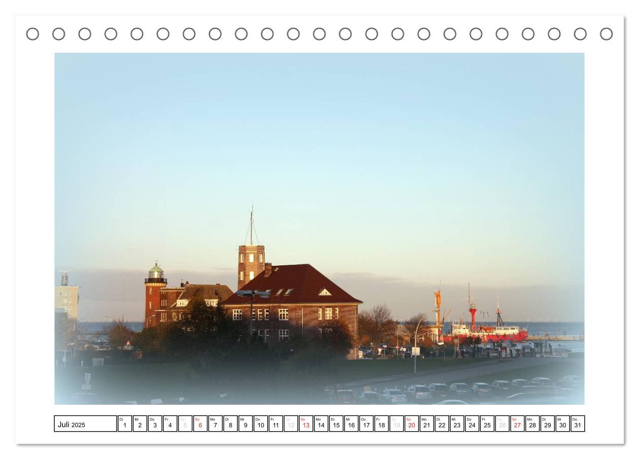 Bild: 9783435623662 | Nordseefeeling - Cuxhaven (Tischkalender 2025 DIN A5 quer),...