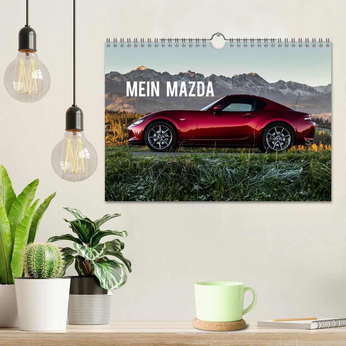 Bild: 9783435256532 | Mein Mazda (Wandkalender 2025 DIN A4 quer), CALVENDO Monatskalender