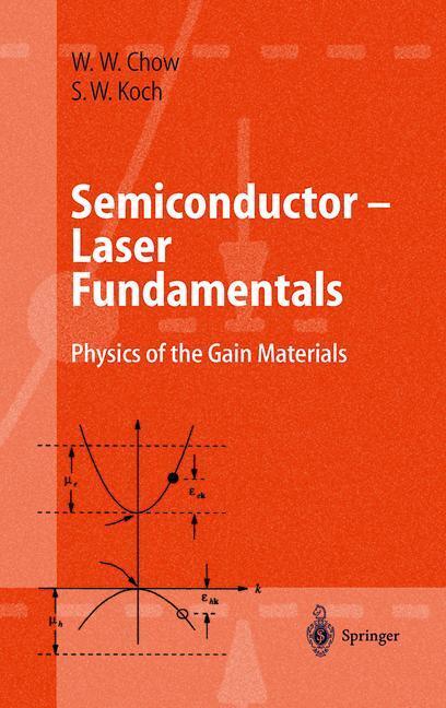 Cover: 9783540641667 | Semiconductor-Laser Fundamentals | Physics of the Gain Materials | x