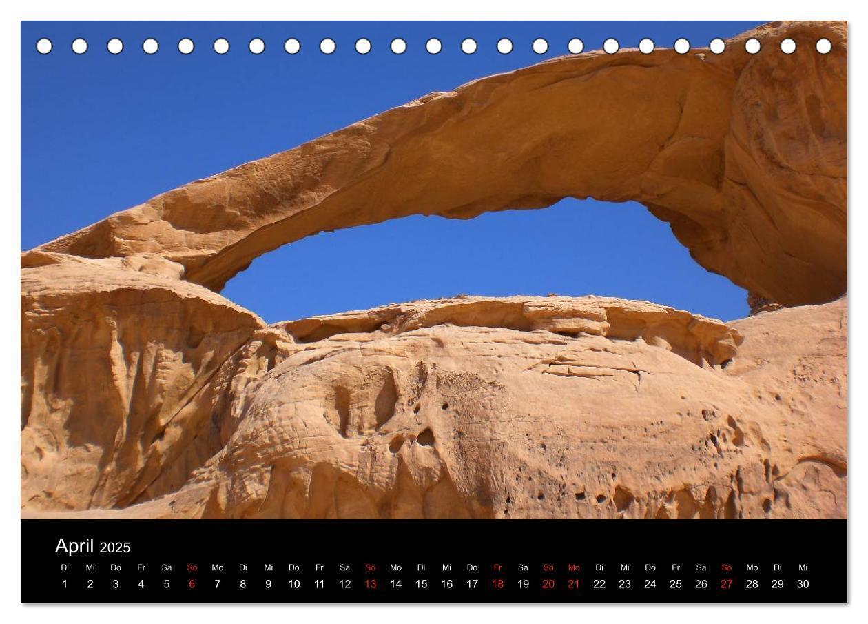 Bild: 9783435641239 | Faszinierendes Jordanien (Tischkalender 2025 DIN A5 quer), CALVENDO...