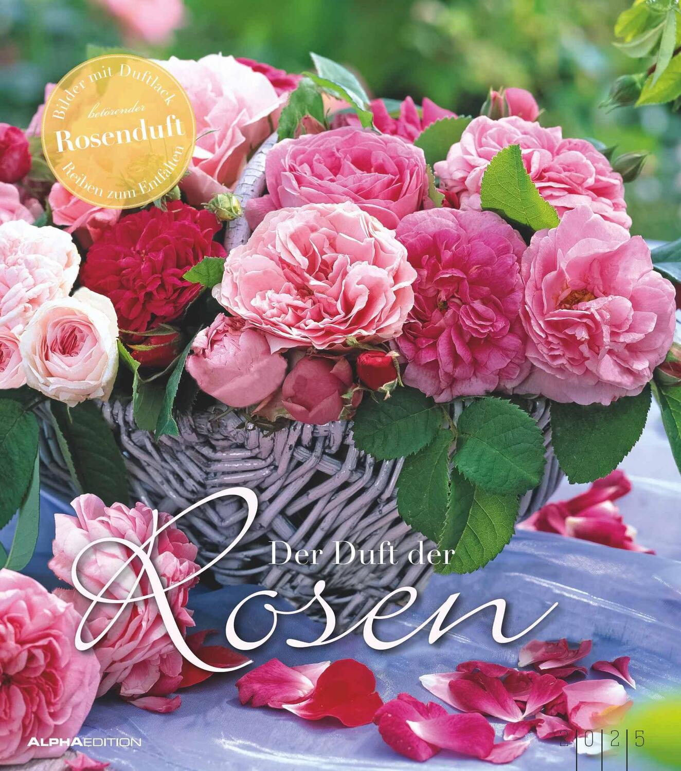 Cover: 4251732342135 | Der Duft der Rosen 2025 - Bildkalender 30x34 cm - Kalender mit wohl...