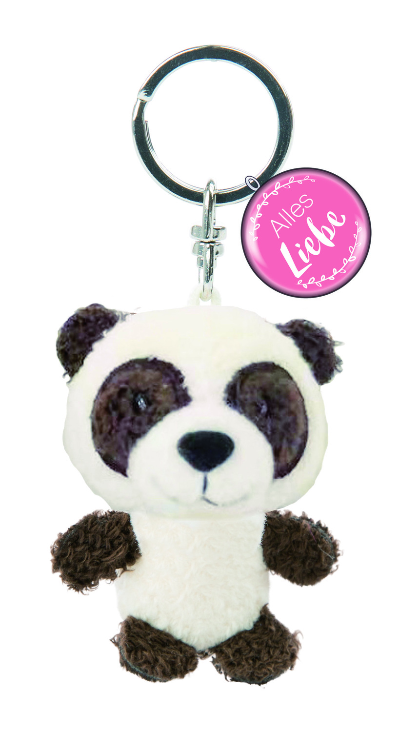 Cover: 4012390475357 | Nici 47535 Panda 7cm Bb SA mit Anhänger Alles Liebe | Messenger | NICI