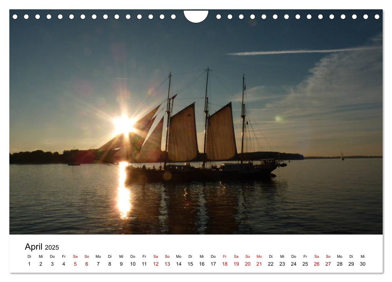 Bild: 9783435454181 | Impressionen von der Kieler Förde (Wandkalender 2025 DIN A4 quer),...