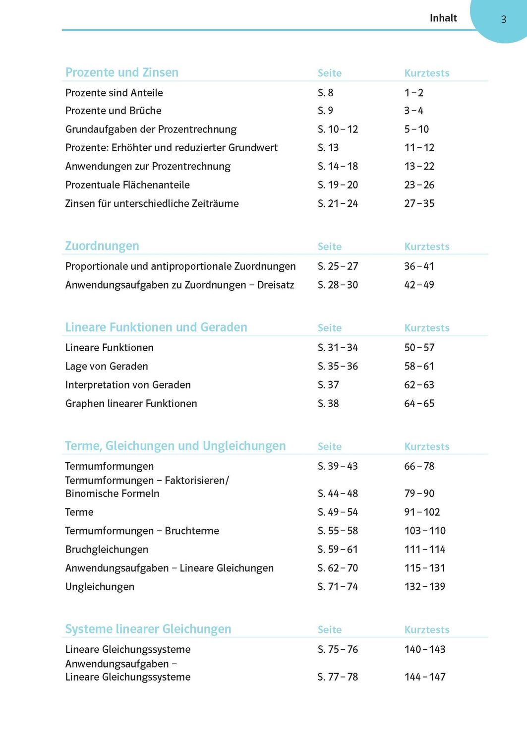 Bild: 9783129276235 | Mathe üben bis es sitzt 7./8. Klasse | 380 Kurz-Tests | Taschenbuch