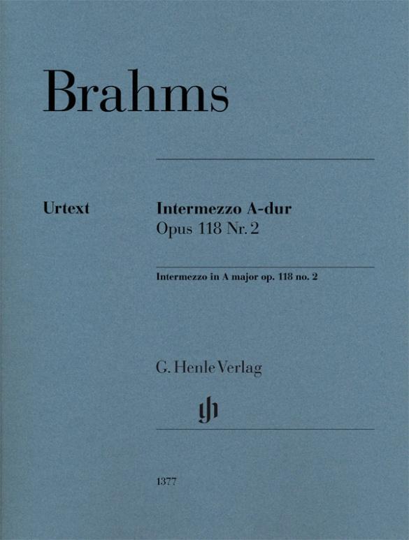 Cover: 9790201813776 | Intermezzo A-dur op. 118 Nr. 2 | Instrumentation: Piano solo | Eich