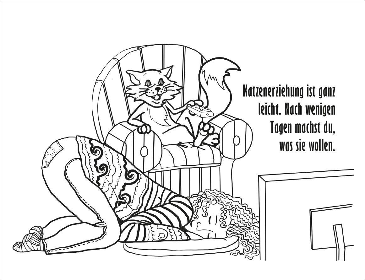 Bild: 9783832802615 | Freche Katzen | Das lustige Malbuch für Katzenfreundinnen | Buch