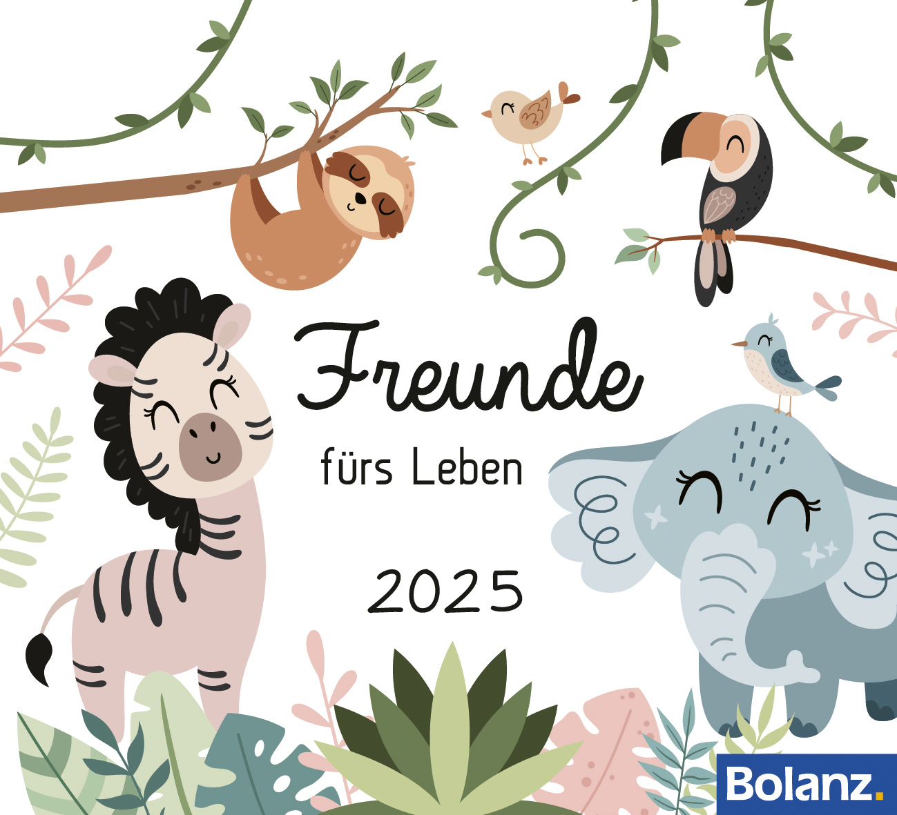 Cover: 9783866039186 | Freunde fürs Leben 2025 | Kalender | 13 S. | Deutsch | 2025