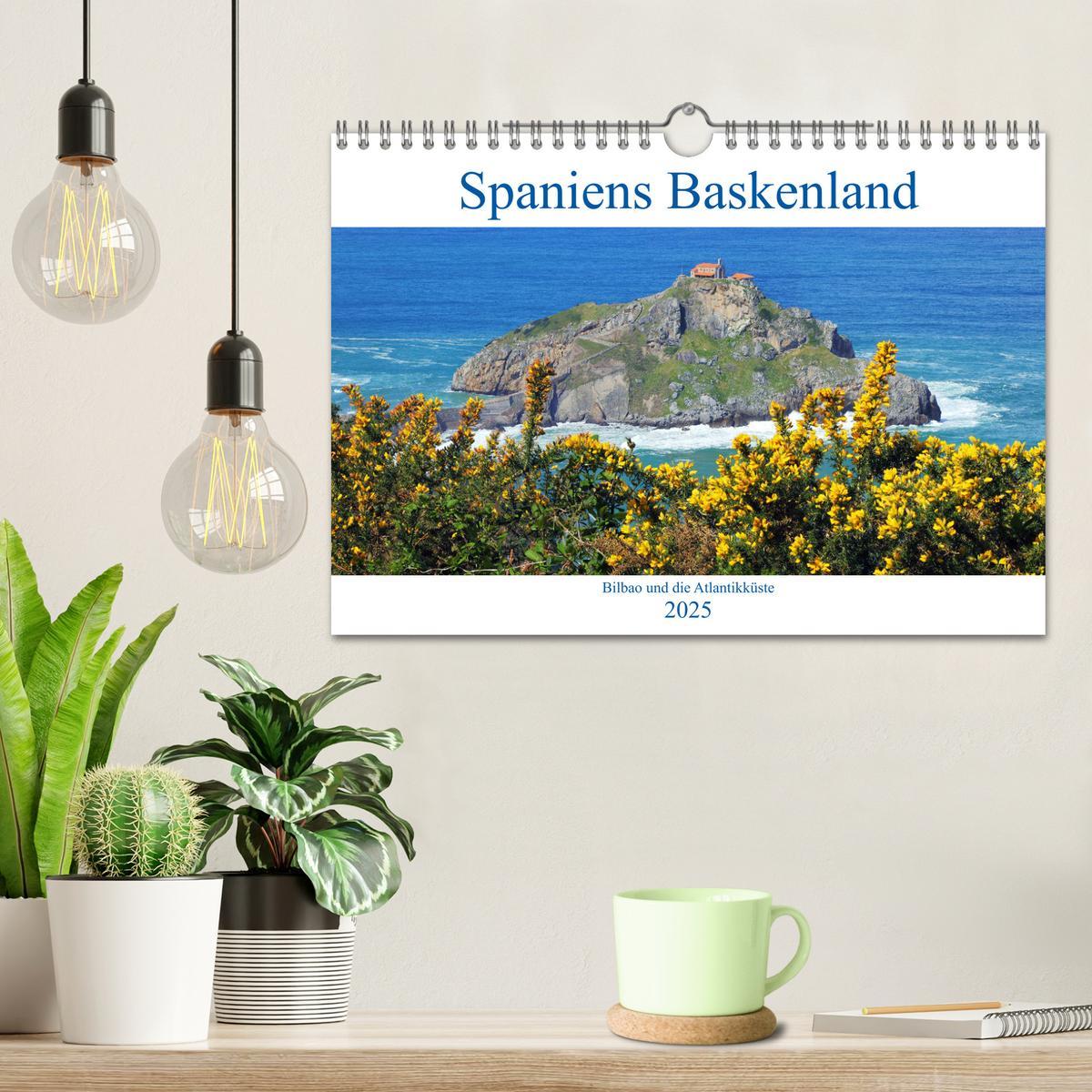 Bild: 9783435375080 | Spaniens Baskenland (Wandkalender 2025 DIN A4 quer), CALVENDO...