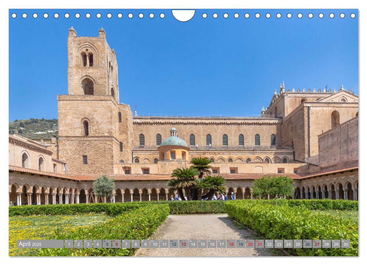 Bild: 9783435042883 | Sizilien - Von Palermo nach Cefalù (Wandkalender 2025 DIN A4 quer),...