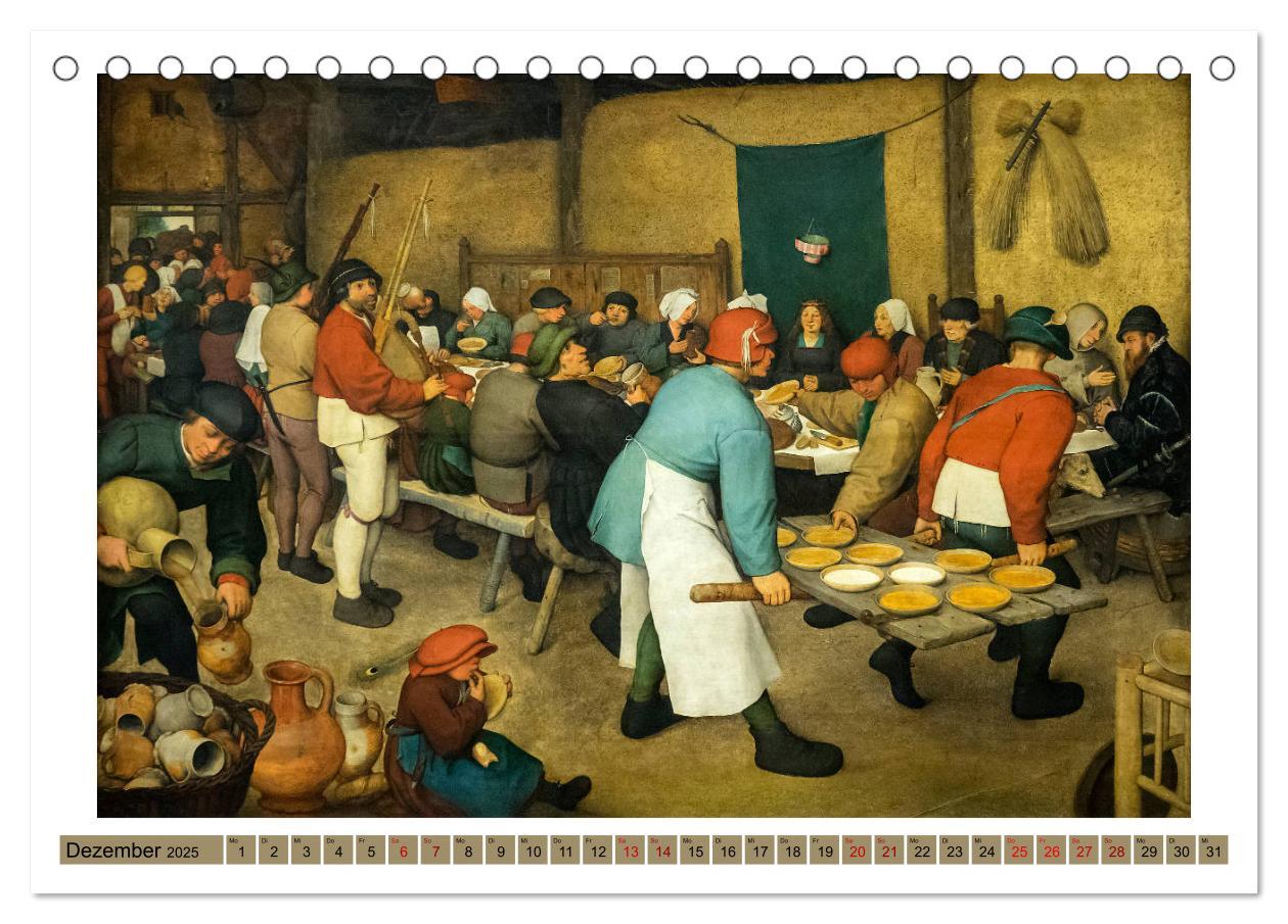 Bild: 9783435304189 | Pieter Bruegel d.Ä. (Tischkalender 2025 DIN A5 quer), CALVENDO...