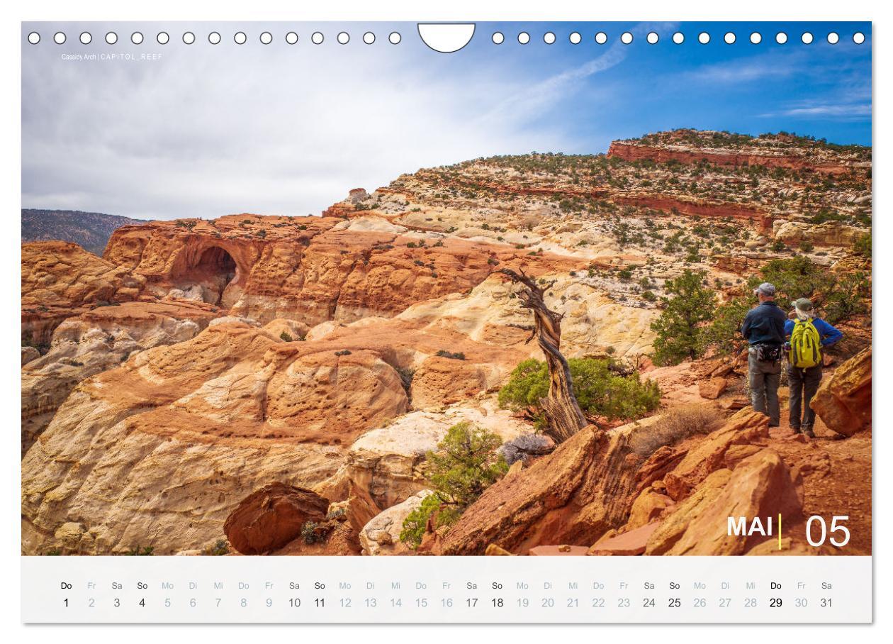 Bild: 9783435105168 | Wunderbare Wanderungen im Südwesten der USA (Wandkalender 2025 DIN...