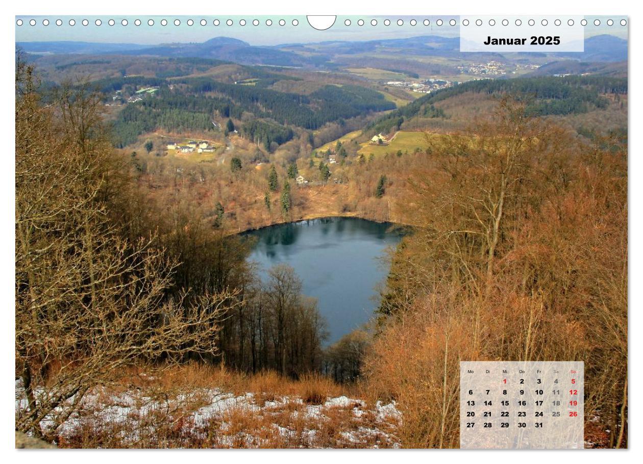 Bild: 9783435473281 | Die Eifel und ihre Regionen - Die Vulkaneifel (Wandkalender 2025...