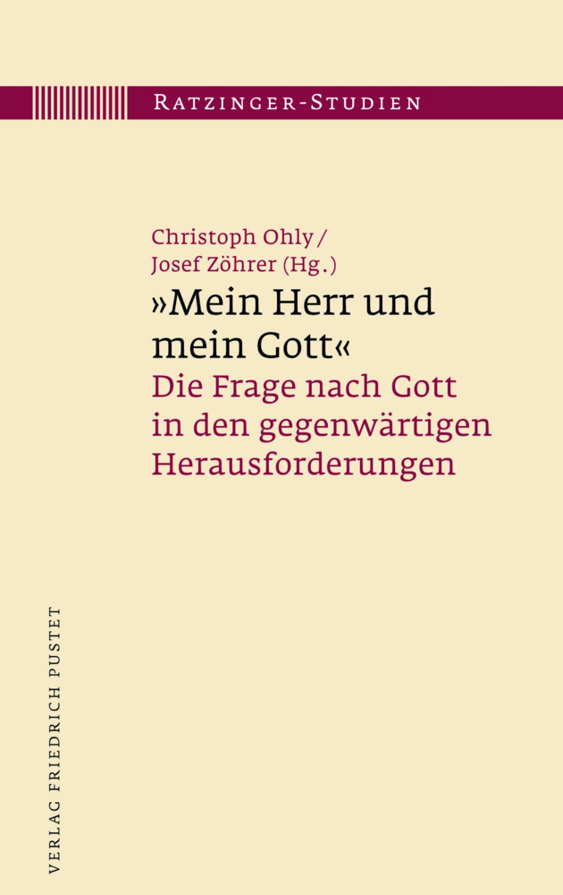 Cover: 9783791732954 | "Mein Herr und mein Gott" | Christoph Ohly (u. a.) | Buch | 176 S.