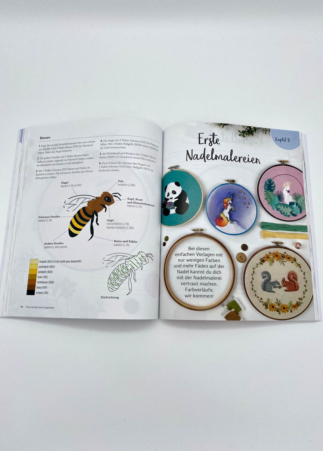 Bild: 9783830721284 | Tiere Sticken leicht gemacht | Jessica Long | Taschenbuch | 208 S.