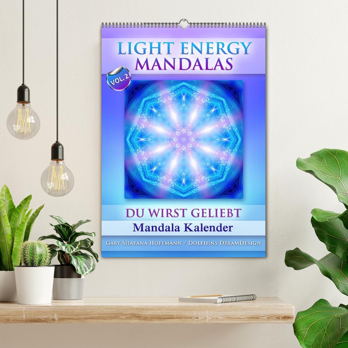 Bild: 9783457060193 | Light Energy Mandalas - Kalender - Vol. 2 (Wandkalender 2025 DIN A2...