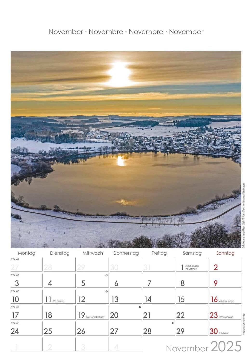 Bild: 4251732343200 | Rheinland-Pfalz 2025 - Bild-Kalender 23,7x34 cm - Regional-Kalender...