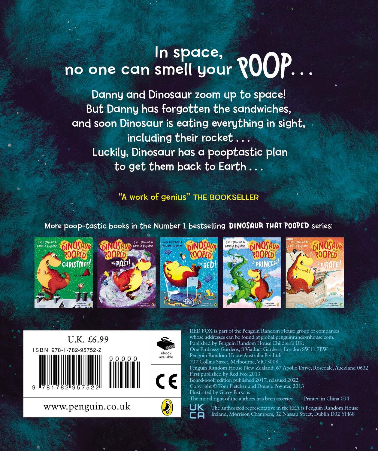 Rückseite: 9781782957522 | The Dinosaur that Pooped a Planet! | Tom Fletcher (u. a.) | Buch