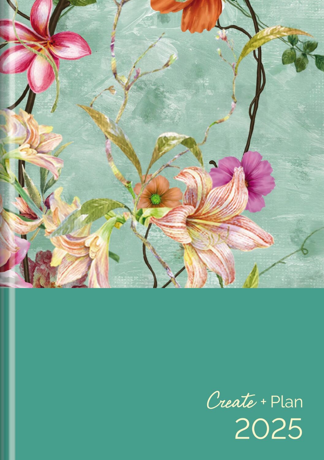 Cover: 9783731881384 | Buchkalender Create &amp; Plan Floral 2025 | Verlag Korsch | Buch | 192 S.