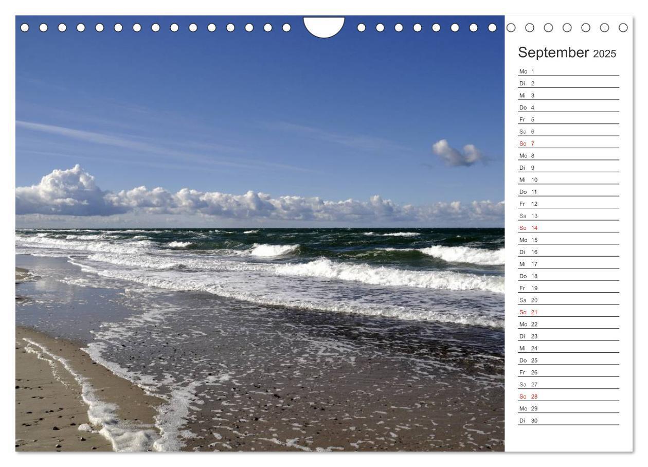 Bild: 9783435549641 | Die Ostsee (Wandkalender 2025 DIN A4 quer), CALVENDO Monatskalender