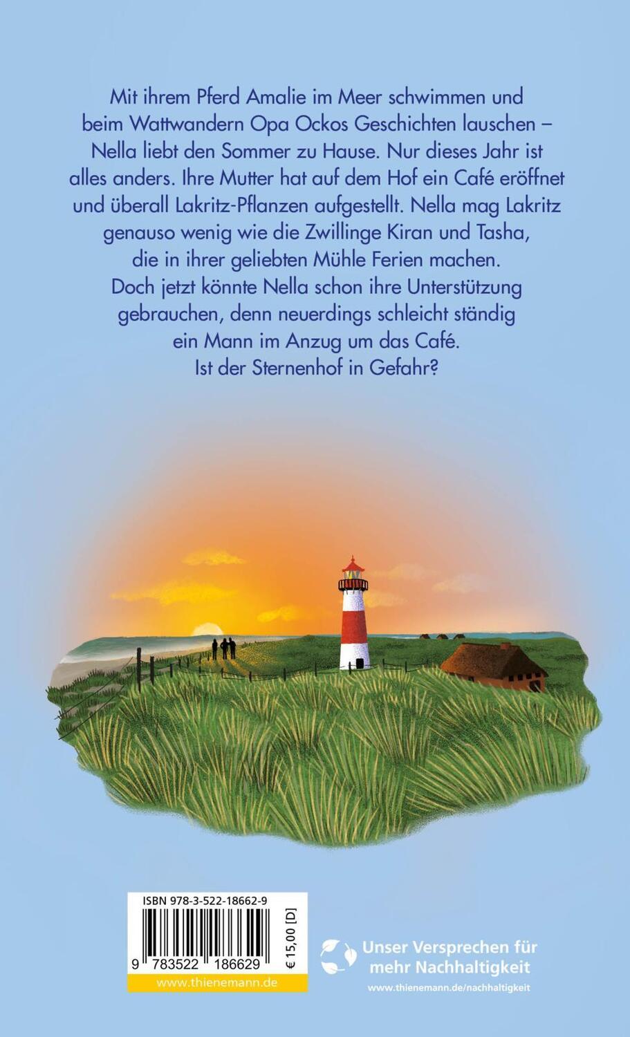 Rückseite: 9783522186629 | Lakritz-Sommer | Sommerferien-Abenteuer an der Nordsee | Anna Beringer