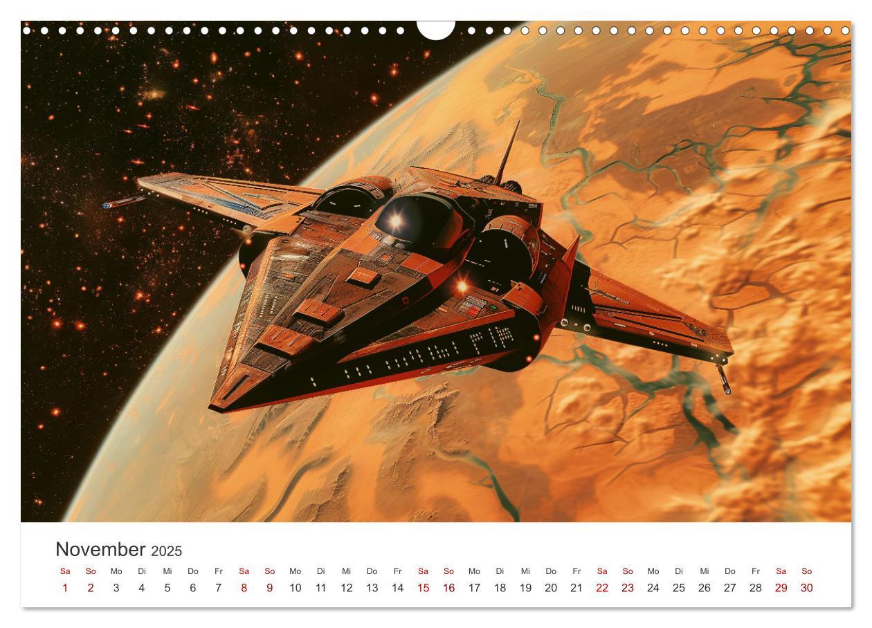 Bild: 9783383821042 | Sternenreisen - Ein kosmischer Kalender (Wandkalender 2025 DIN A3...