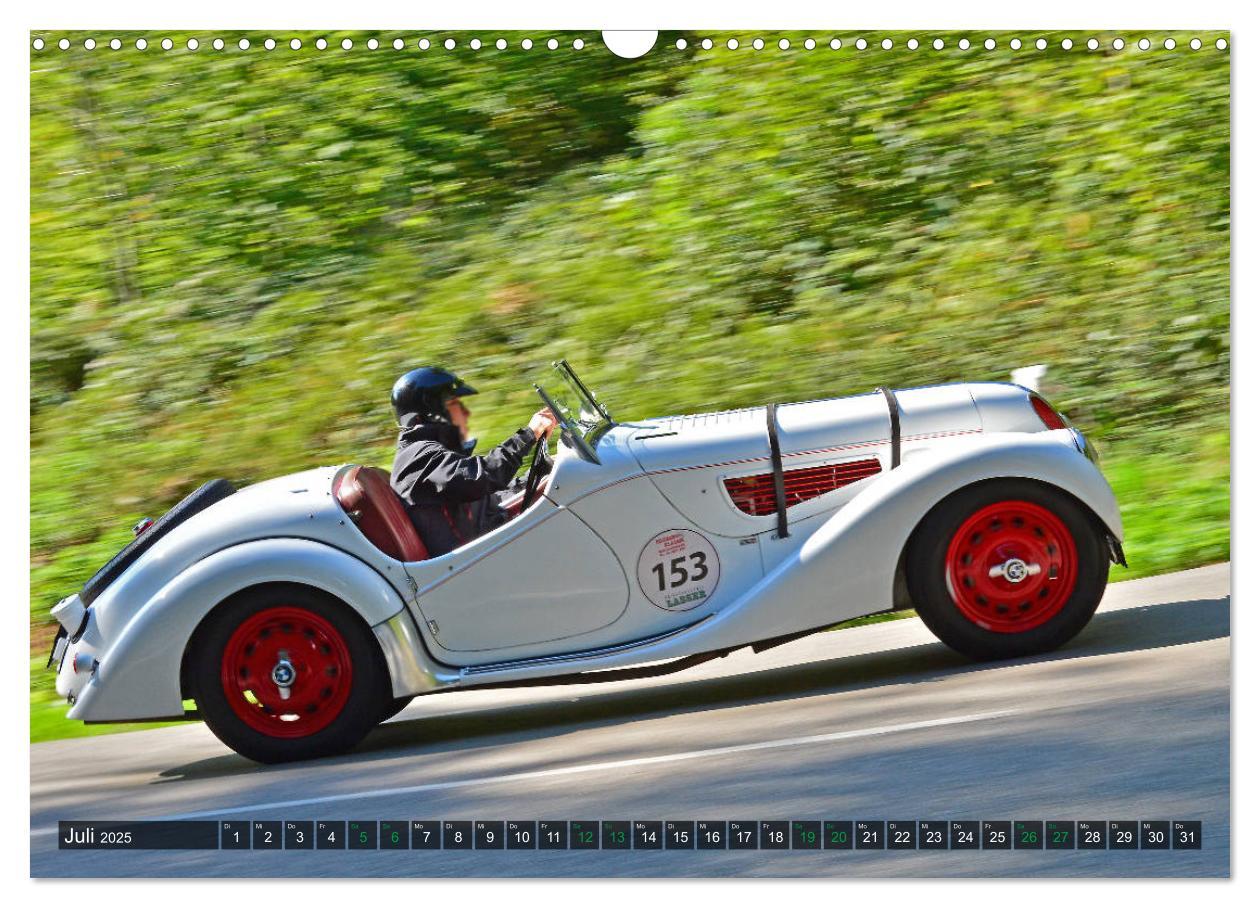 Bild: 9783435185856 | OLDTIMER BERGRENNEN - BMW Fahrzeuge (Wandkalender 2025 DIN A3...