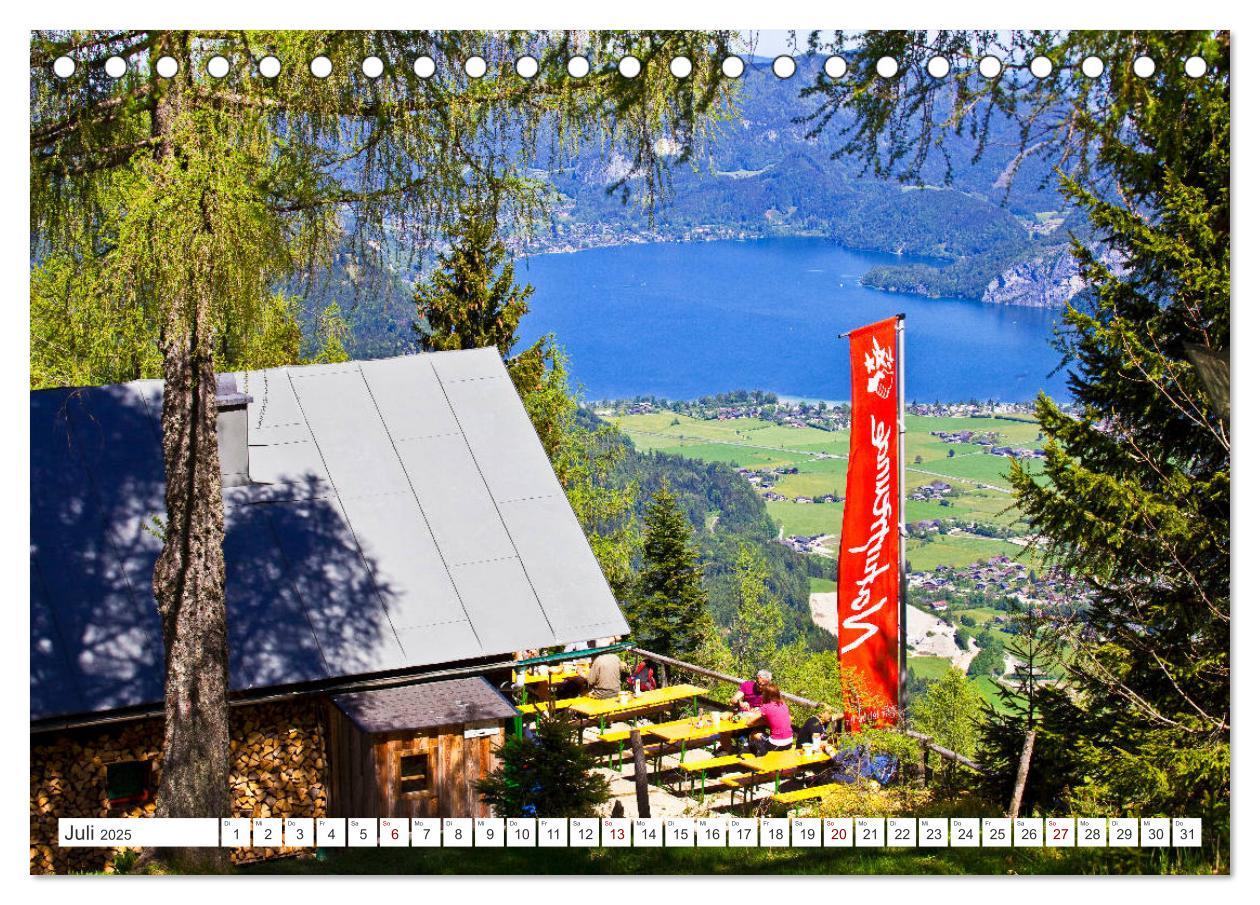 Bild: 9783435385140 | Der schöne Wolfgangsee im Salzkammergut (Tischkalender 2025 DIN A5...