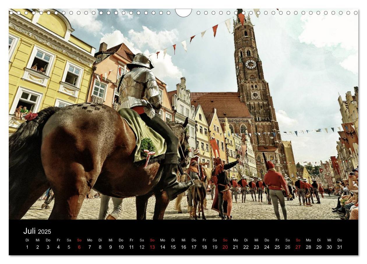 Bild: 9783435691210 | Landshut bei Tag und Nacht (Wandkalender 2025 DIN A3 quer),...