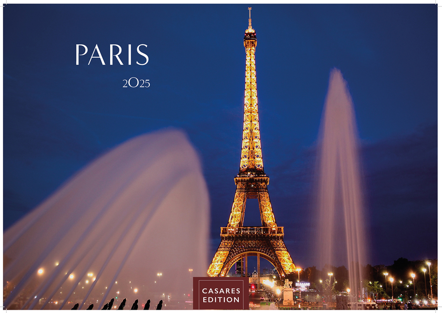 Cover: 9781835241738 | Paris 2025 S 24x35cm | Kalender | 14 S. | Deutsch | 2025